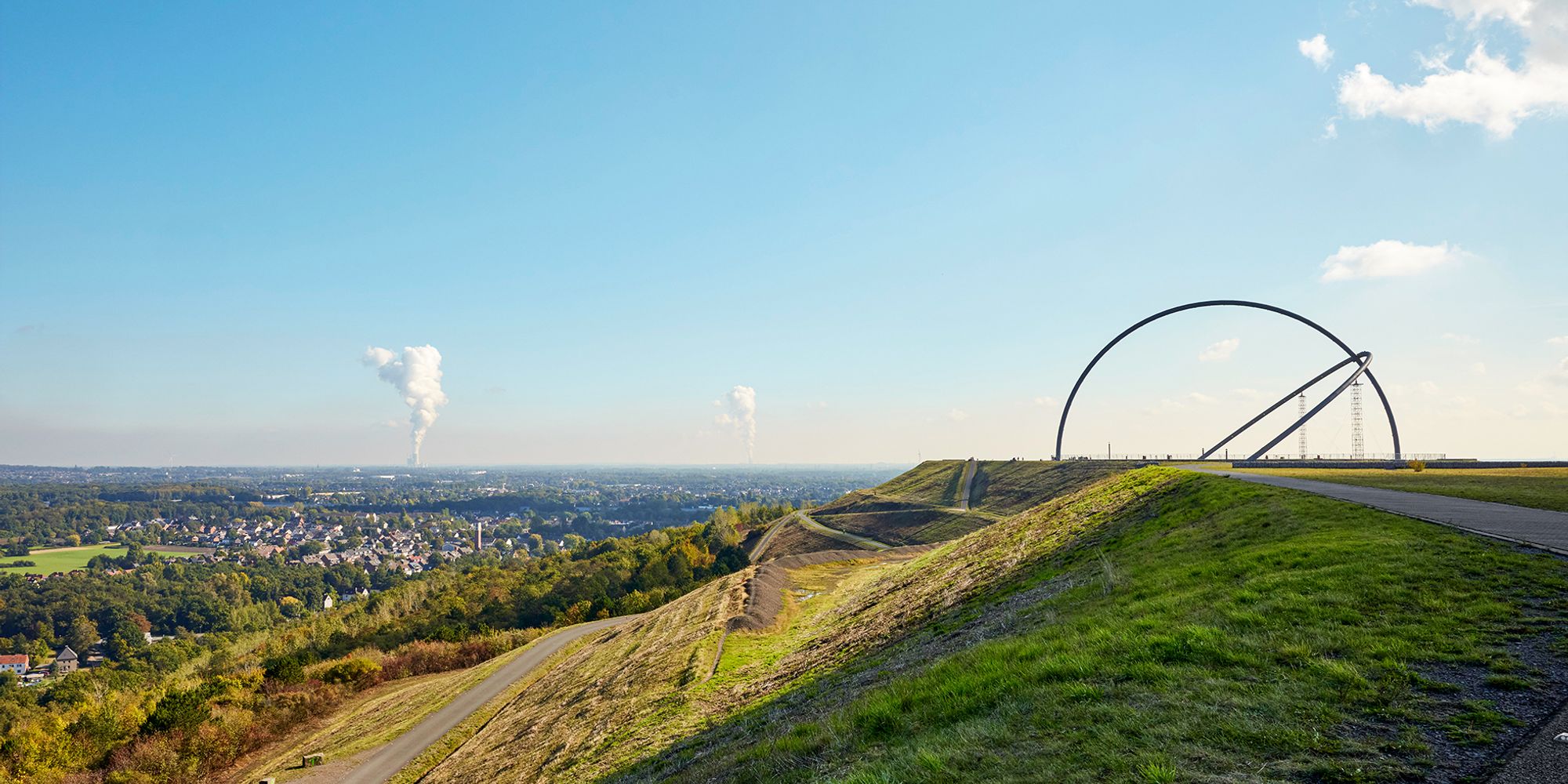 Halde Hoheward mit Horizontobservatorium und Panoramablick
