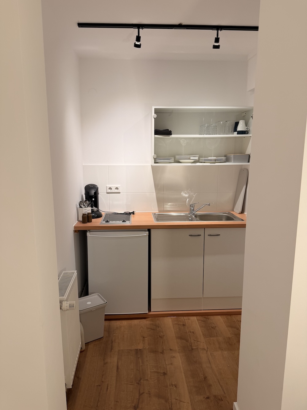 Voll ausgestattete Küche